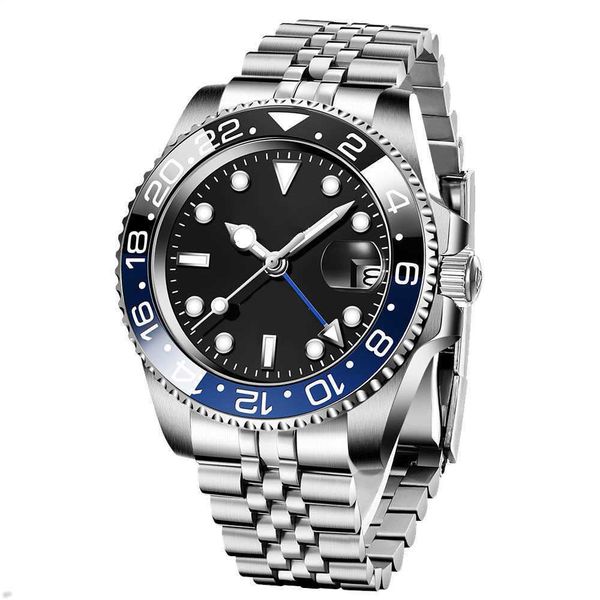 

mens luxury watch automatic designer wrist watches men boss classic wristwatches style stainless steel 41mm gold luminous sapphire wristwatc, Slivery;golden