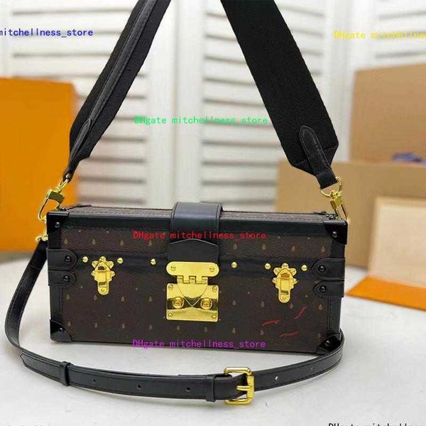 

3a quality designer bag petite malle east west handbag presbyopia nicolas ghesquiere classic crossbody bag fashion luxuries totes shoulder b