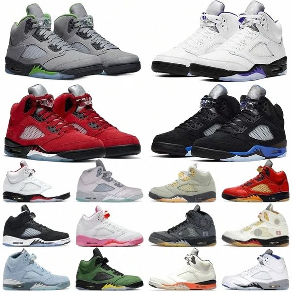 

jumpman 5 retro basketball retro shoes men 5s green bean dark concord racer blue raging bull red suede jade horizon sail what the easter men