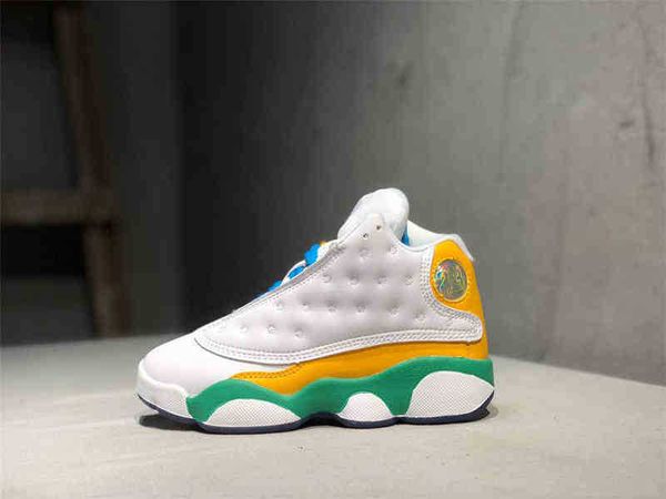 

fast shipping jumpman 13 xiii low basketball shoes kid toddlers sneakers white flint ps blue grey he got game playground preschool bred yout