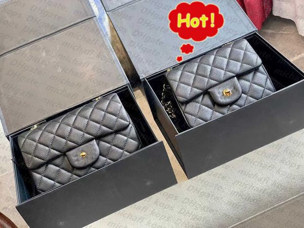 

5a quality luxury women bag caviar cowhide 2022 fashion cross-body chain single shoulder bag