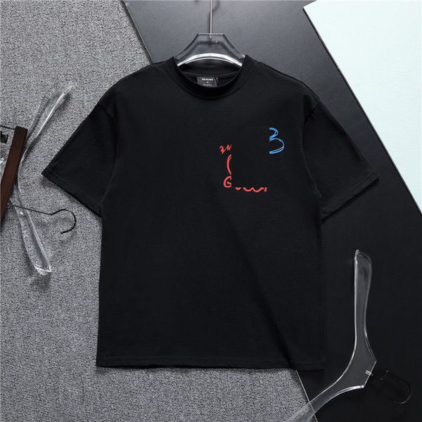 

summer mens designer t shirt casual man womens loose tees with letters print short sleeves letter shirt luxury street shorts sleeve clothes, White;black