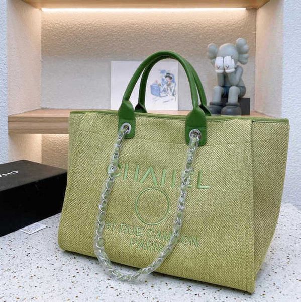 

luxury channel classic women's handbags evening bags brand designer canvas embroidered women packs beach bag chains small mini handbag