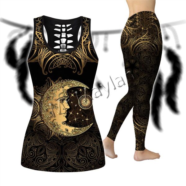 

tanks 3d print vintage hollow tank for women summer sleeveles vest girl golden starying tank ropa mujer oversized eu size, Black;white