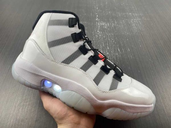 

og with box 11 adapt basketball shoes men white multicolor 11s sneaker