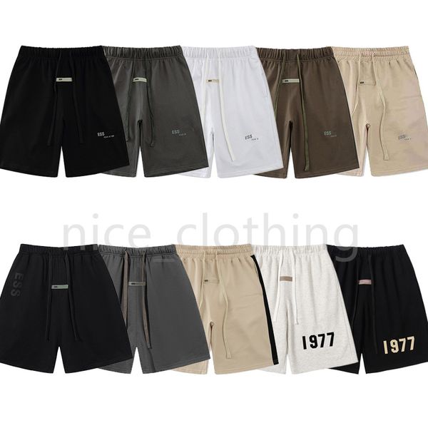 

men's shorts mens ess shorts designer short pants womens sports sweatpant summer gym fitness short pants loose oversize style trousers, White;black