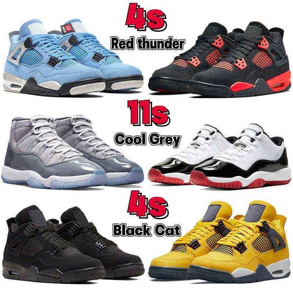 

og box with jordns jumpman 2022 boots basketball shoes 4 4s red thunder university blue tour yellow 11 11s cool grey animal instinct 25th
