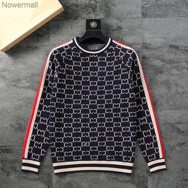 

letter classic 2023 sweater ggity fashion ggsity men pattern autumn winter long sleeve mens sweaters casual crew neck contrast color, White;black