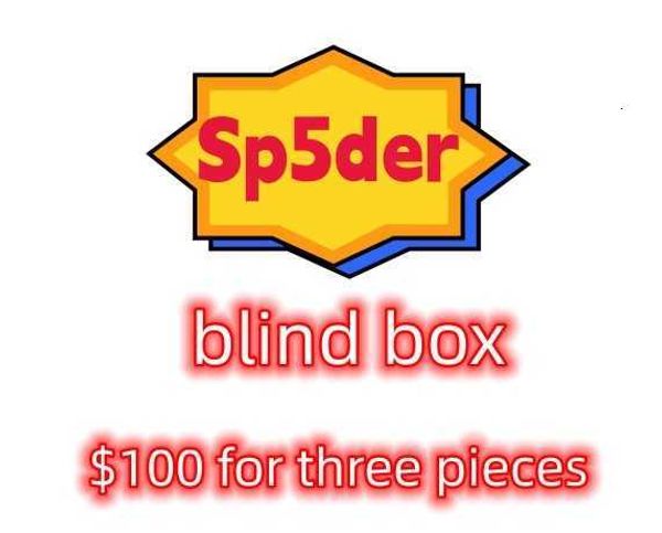 

blind box sp5der 555555 young thug men's hoodies sweatshirts 2023fw red 555555 pullover men women oversized spiderweb t230111, Black