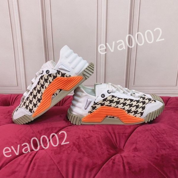

new men sneakers shoewomen casual shoes genuine leather shoes lace up designer women men, Black