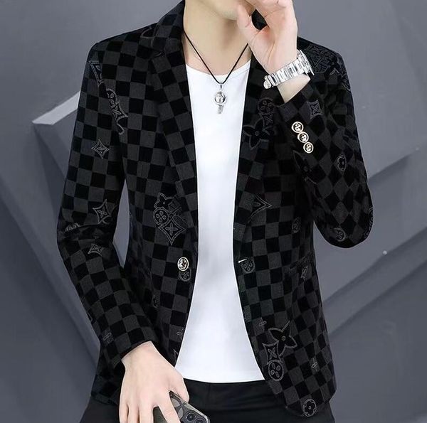 

men's suits & blazers designer fashion winter black red gray clothes cotton casual slim fit stylish suit blazer coats jackets, White;black