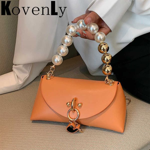 

evening bags fashion mini women handbag leather shoulder bags pearl chain clutch purse luxury trendy women crossbody messenger bag hand pouc