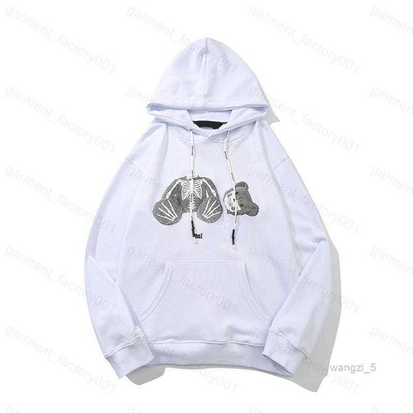 

men's hoodies & sweatshirts 21ss mens women designer hoodie sweater streetwear t shirt goose canada jackets pa of ow fog palms bear 5 j, Black