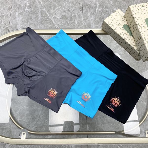 

of selling men's underwear luxury brand casual shorts flat angle underwear designer summer breathable and comfortable sports underwear, Black;white