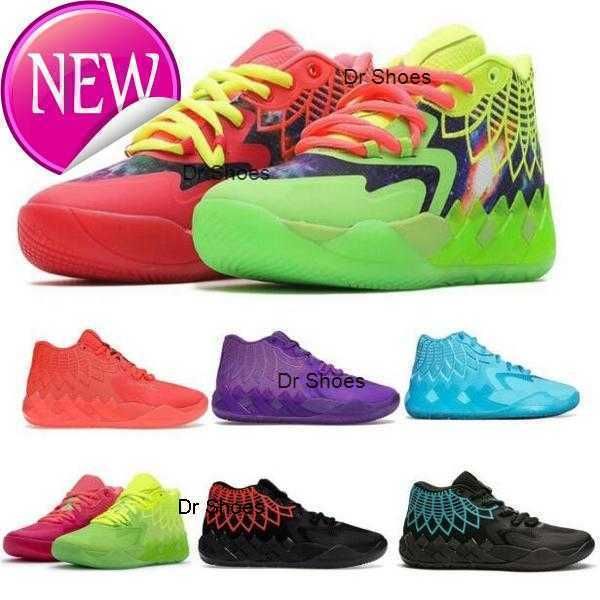 

ogmb.01 melo ball 2022 mens basketball shoes mb1 rick morty galaxy queen buzz city black rock ridge red blast outdoor man trainers sneakers