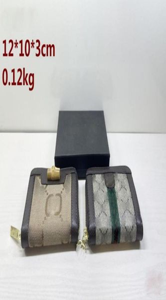 

short wallet purse cardholder money bag card holders designers bamboo ophidia horsebit wallet women mens double g zipper slock lu2484607, Red;black