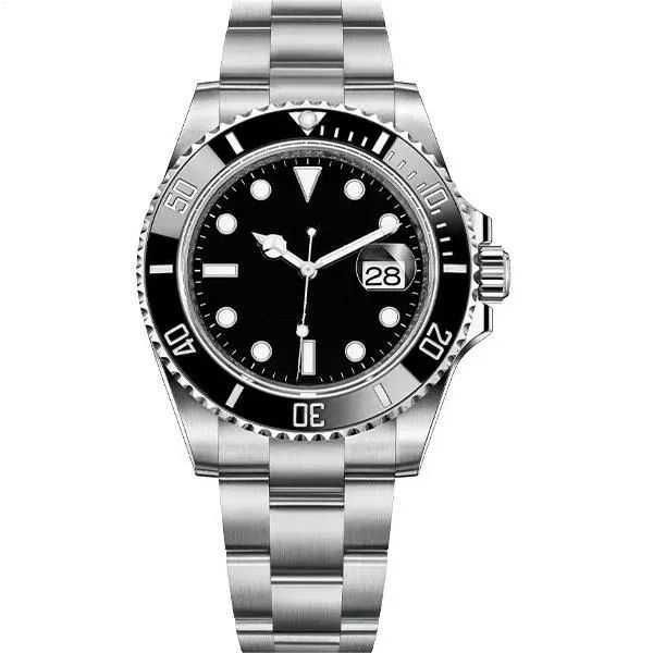 

ceramic bezel mens watches 41mm automatic 2813 movement watch luminous sapphire waterproof sports self-wind fashion wristwatches montre de l, Slivery;golden