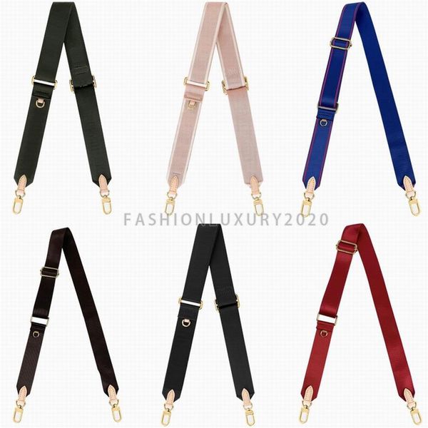 

bag parts shoulder strap for 3 piece set bags women shoulder bag crossbody bags canvas bags parts strap278y, Black