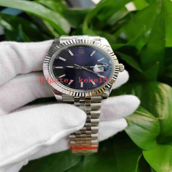 

men watches bp 36mm 41mm 126334 126334-0002 blue dial stainless steel sapphire jubilee 2813 movement mechanical automa2411, Slivery;brown