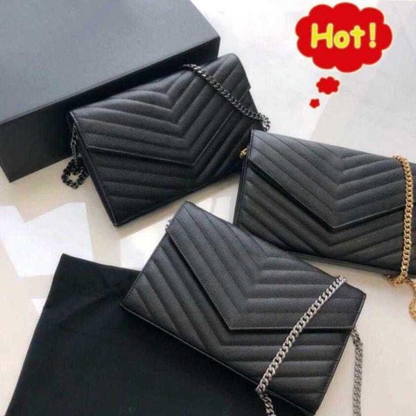 

genuine leather woman handbag bag designer original box purse women shoulder bags cross body messenger caviar lambskin chain ladies clutch