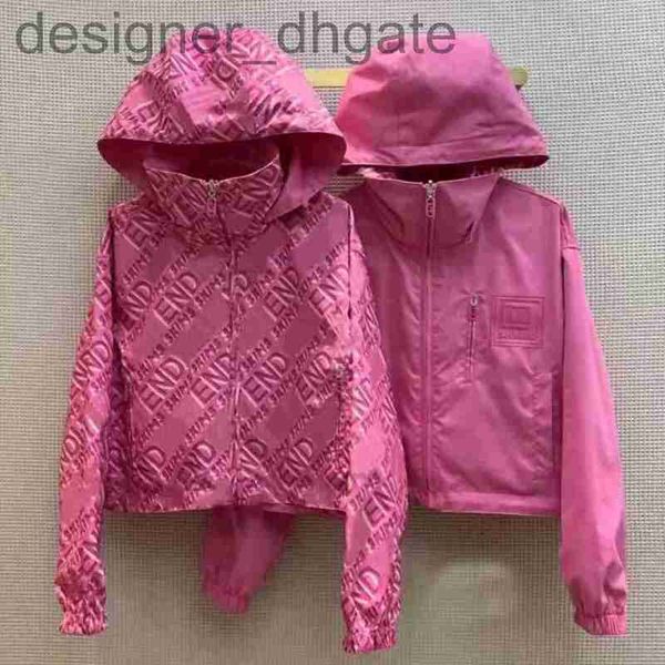 

women's jackets designerdesigner capsule collection women's hooded jackets fashion reversible full ff fashion long sleeve jacket c, Black;brown