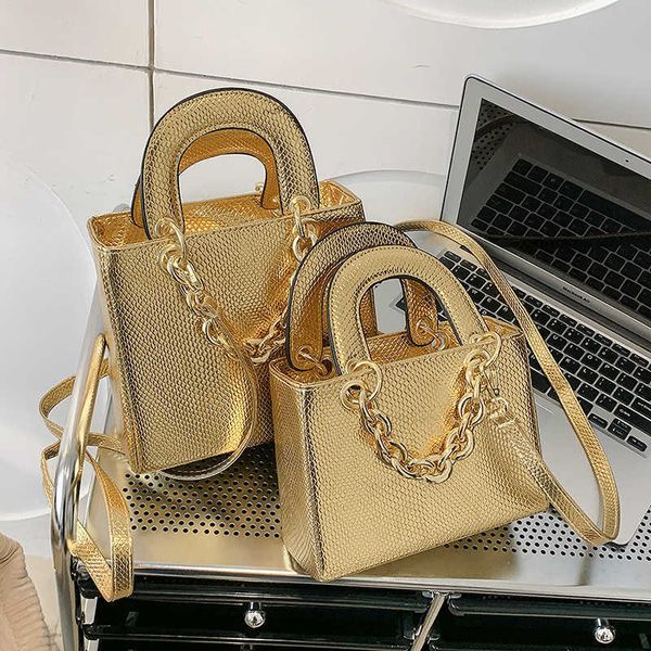 

evening bags designer handbag women shoulder bag luxury metal thick chain clutch fashion small square tote brand female crossbody bag purse