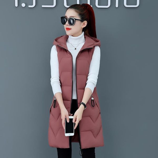

vests winter selling women's fashion casual warm jacket female bisic coats vest solid waistcoat, Black;white
