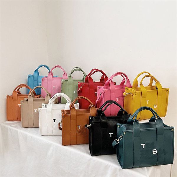 

leather designer handbag letters the tote bag for lady party fashion classic sacoche adjustable shoulder strap crossbody bags large capacity