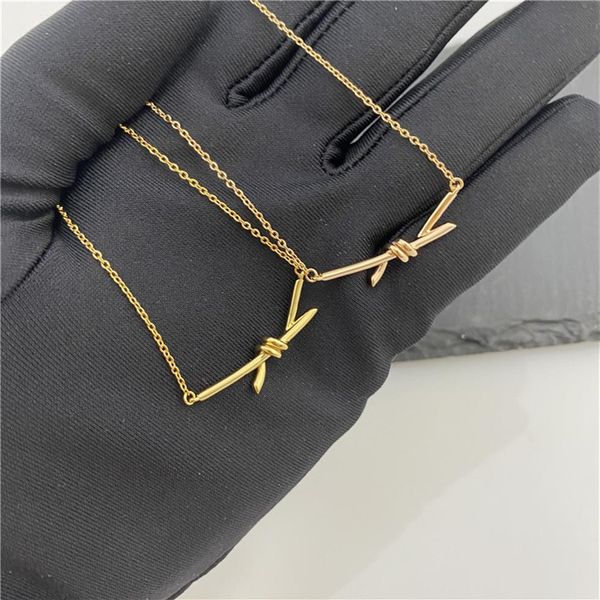 

necklaces women rope chain necklace designer silver tennis chain link luxury jewellery heart pendant personalize stainless steel v261w