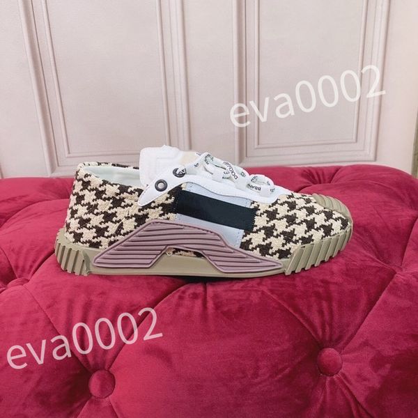 

luxurys mens sneakers shoewomen casual shoes genuine leather shoes lace up designer women and men, Black