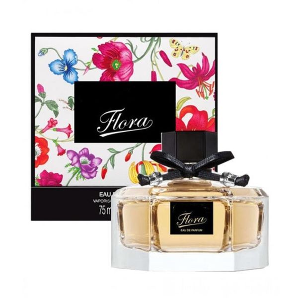 

selling wholesale long lasting women's perfume flora classic floral dance black cap rose for women edp intense 30/75ml fast shipping