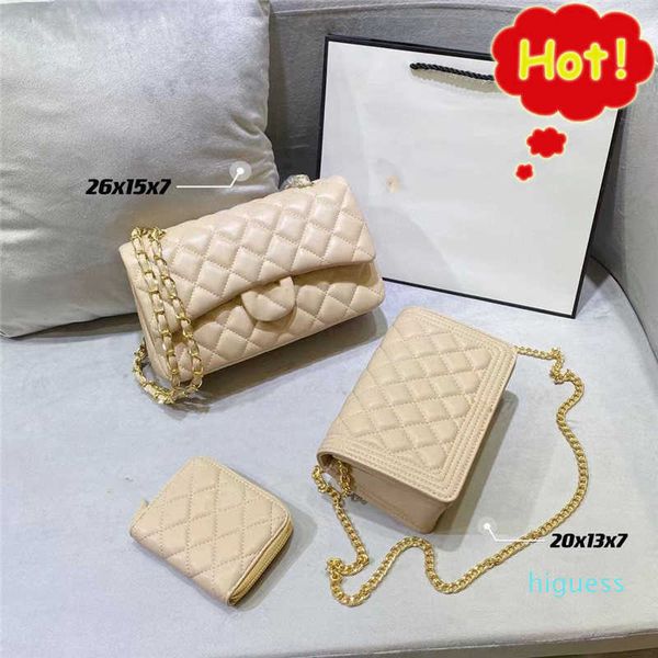 

designer- women bags 3-piece set luxurys bag lady handbag messenger leather elegant shoulder shopping bags