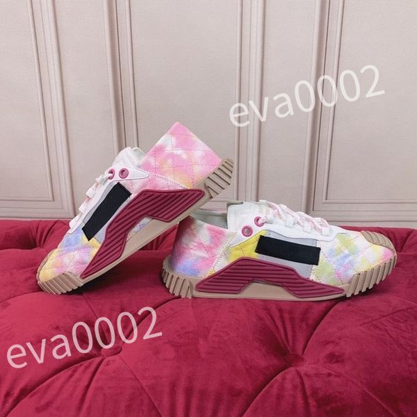 

2023 new luxury mens sneakers shoewomen casual shoes genuine leather shoes lace up designer women and men, Black