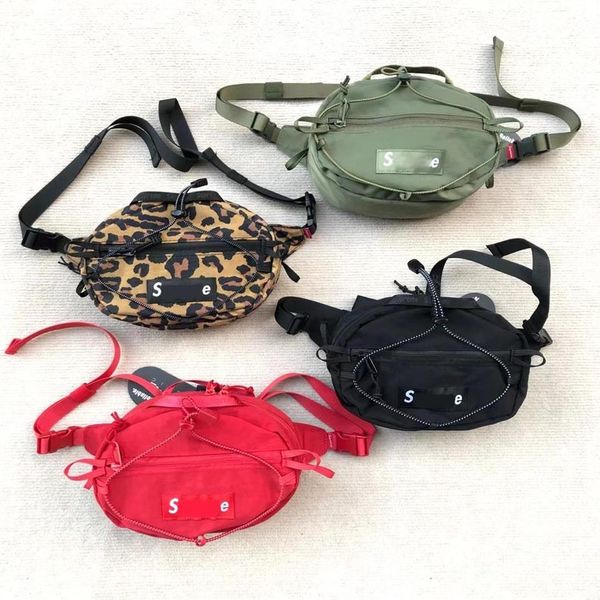 

logo fashion waist outdoor bags chest messenger bag single shoulder bags leisure leopard print236m