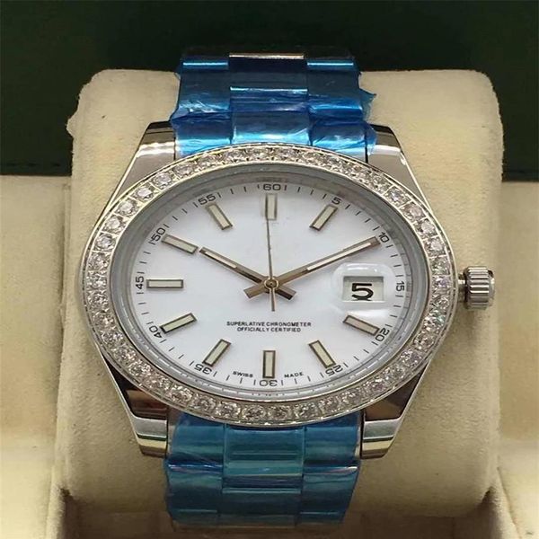 

men's watch with automatic mechanical movement 316 stainless steel 36-41mm diameter sapphire scratch-proof glass sport fa303t, Slivery;brown
