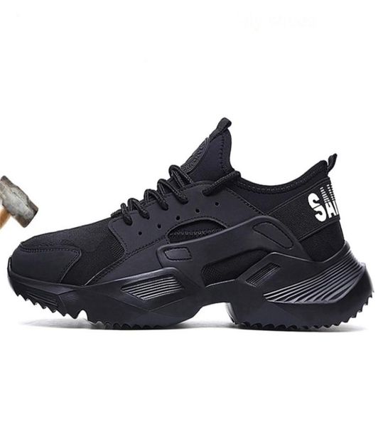 

new safety shoes fashion sneakers ultralight soft down men breathable antishattering steel toe work boots y2009153115235, Black;brown