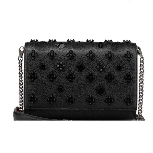 

women luxurys rivet bags personalityhead embossed holding envelope shoulder bag street trend head genuine leather handbag purse fa314t