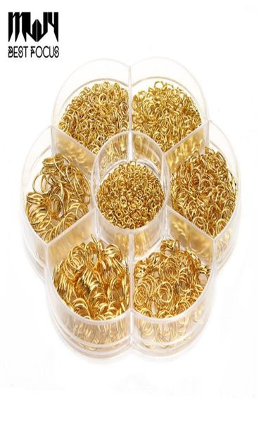 

diy handmade jewelry accessories closed circle manual connection single ring boxed 3 4 5 6 7 8 10mm mixed batch 1450 pcslot3464302, Silver