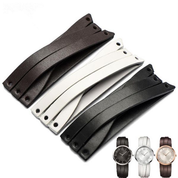 

genuine leather band for ck k2r2s6 k2r2m1 k2r2m6 k2r2s1 cow leather strap 20mm224e, Black;brown