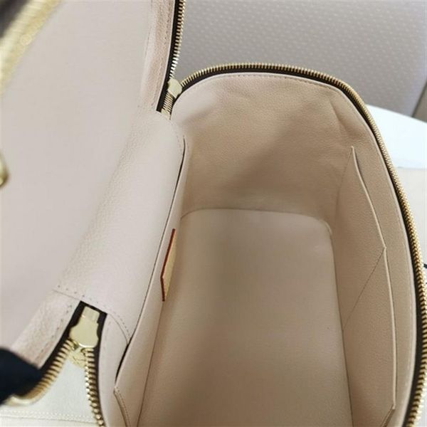 

classic brown mono leather lady cosmetic box female nicb travel washing case m42265 handbag227q