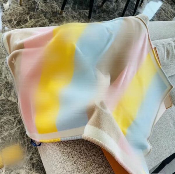 

designer luxury blankets real wool cashmere warm blanket size 100*140cm signage children and baby blanket classic pattern for indoor outdoor