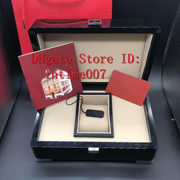 

luxury pp watch original box papers card wood gift boxes red bag box for pp nautilus aquanaut 5711 5712 5990 5980 watc267m, Black;blue