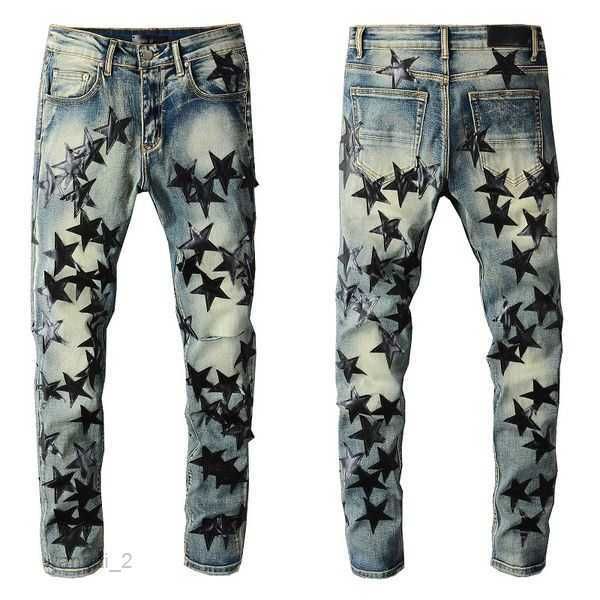 

miri men's jeans denim ripped jeanpants skateboard boy size 28-40 fhfk, Blue