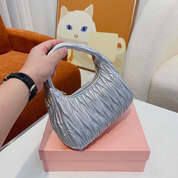 

shoulder bag designer handbag women crossbody bags fashion stripes tote luxury wrinkled leather handbags pink messenger letter printing 2209