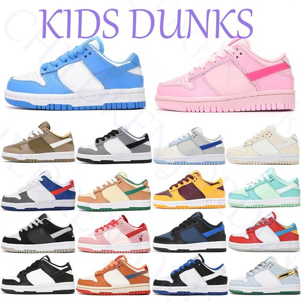 

kids shoes sneaker kids dunks sb kids toddlers youth shoe sneakers childrens shoe sports spring green pink panda 24-35jgn7#