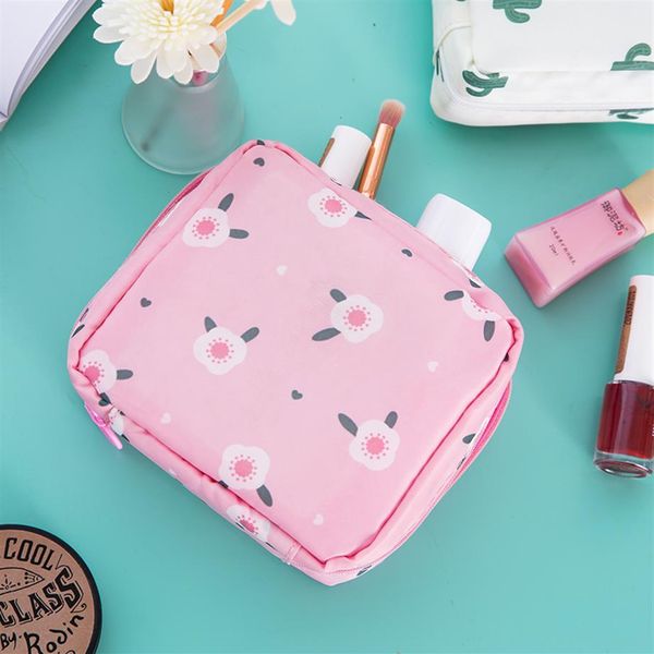 

sanitary napkin storage bag large capacity lovely portable moon bag tampon portable bag251y