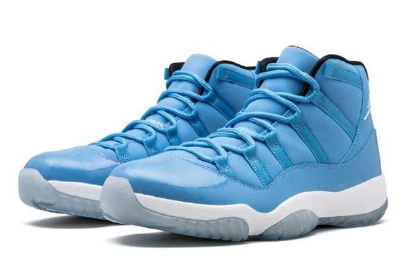 

og jumpman 11s retro shoes xi carolina classic blue high basketball sneakers flight xi women mens gym training with original box accessories