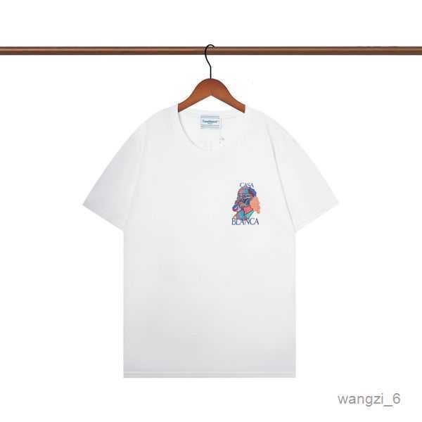 

men's t-shirts shirs casablanca cloud shor sleeve summer casa and women loose all mach shor shir 3 tmru, White;black