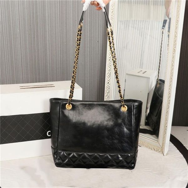 

super quality leather handbag women's retro diamond pattern shoulder bag large capacity all-match pocket267g