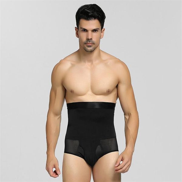 

men's body shapers shapewear for men compression shorts shaper waist trainer tummy control slimming modelling pants girdle bo272t, Black;brown